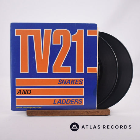 TV21 Snakes And Ladders 2 x 7" Vinyl Record - Front Cover & Record