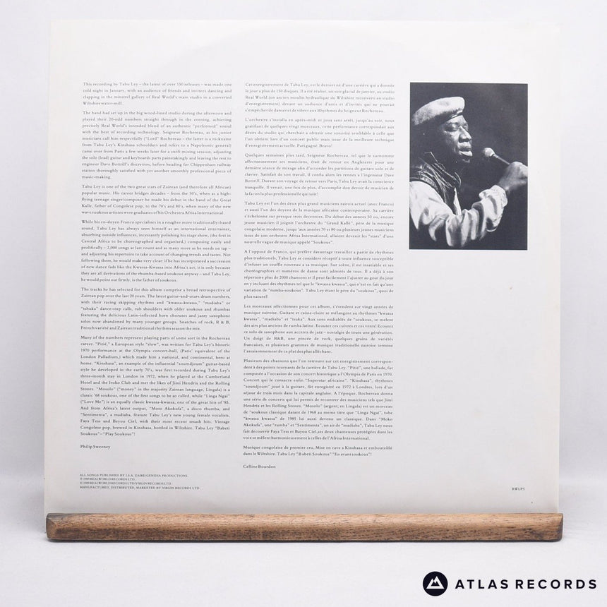 Tabu Ley Rochereau - Babeti Soukous - LP Vinyl Record - EX/EX