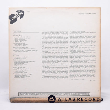 Taj Mahal - Taj Mahal - LP Vinyl Record - EX/VG+