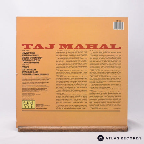 Taj Mahal - Taj Mahal - Reissue LP Vinyl Record - VG+/EX