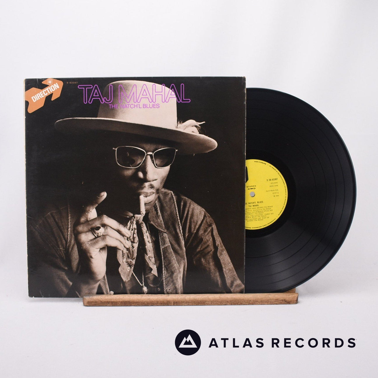 Taj Mahal The Natch'l Blues LP Vinyl Record - Front Cover & Record