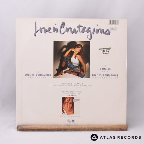 Taja Sevelle - Love Is Contagious - 12" Vinyl Record - VG+/VG+