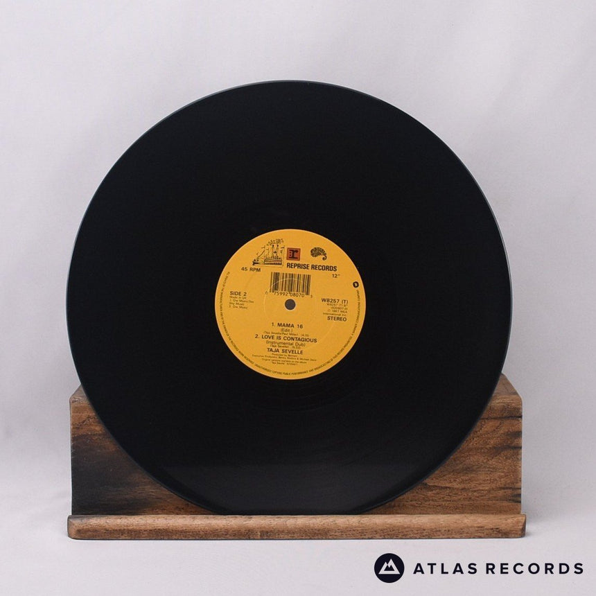 Taja Sevelle - Love Is Contagious - 12" Vinyl Record - VG+/VG+