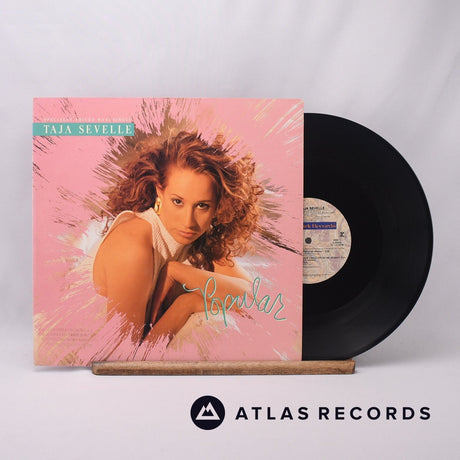 Taja Sevelle Popular 12" Vinyl Record - Front Cover & Record