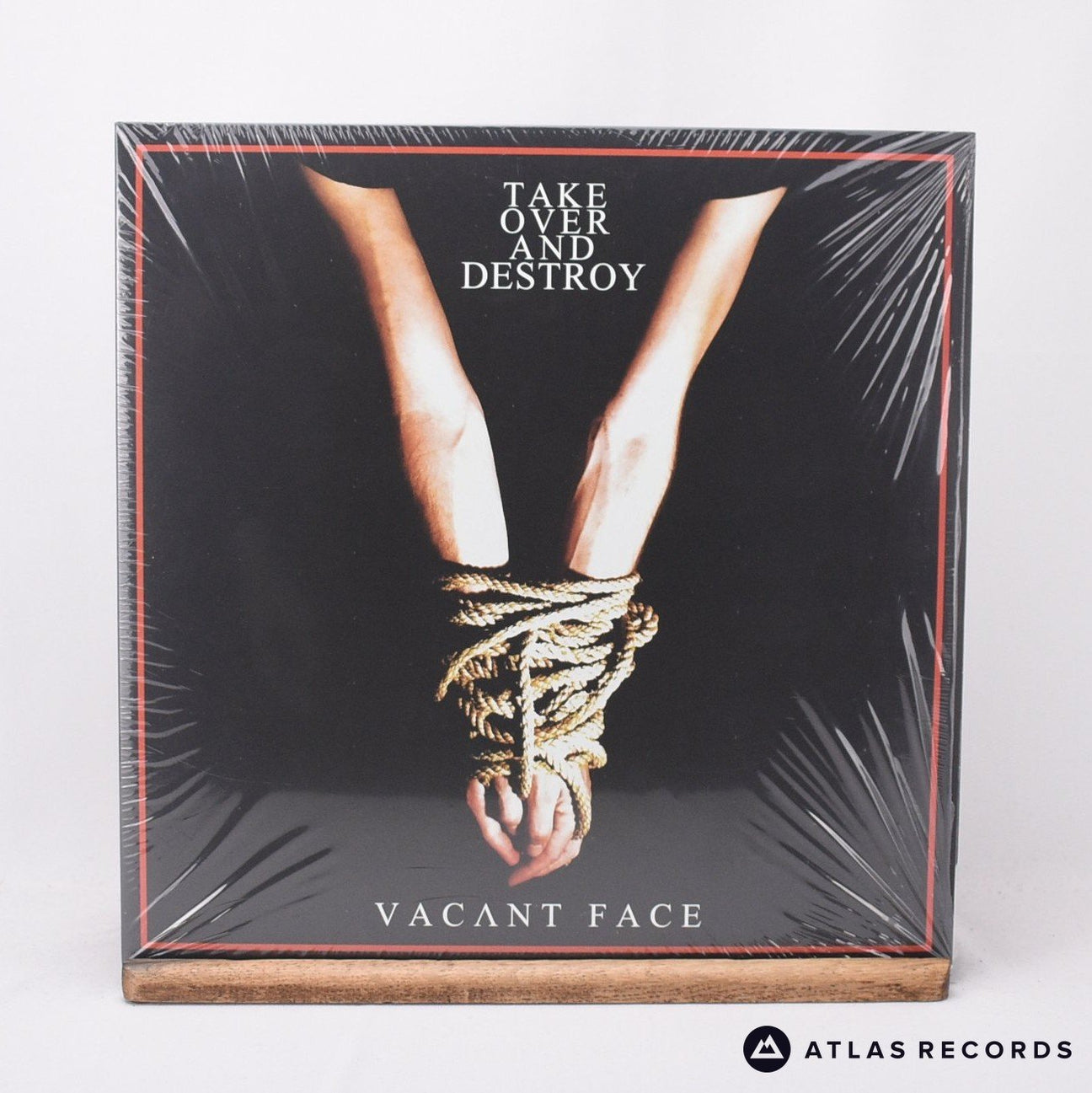 Take Over And Destroy Vacant Face 2 x LP Vinyl Record - Front Cover & Record