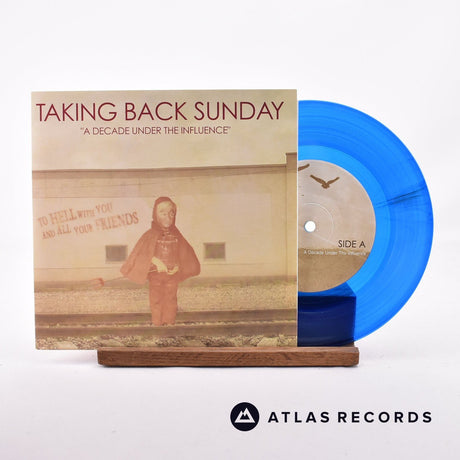 Taking Back Sunday A Decade Under The Influence 7" Vinyl Record - Front Cover & Record