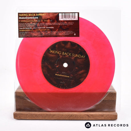 Taking Back Sunday MakeDamnSure 7" Vinyl Record - Front Cover & Record