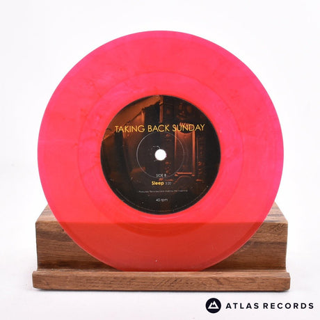 Taking Back Sunday - MakeDamnSure - Red Translucent 7" Vinyl Record - NM/VG+