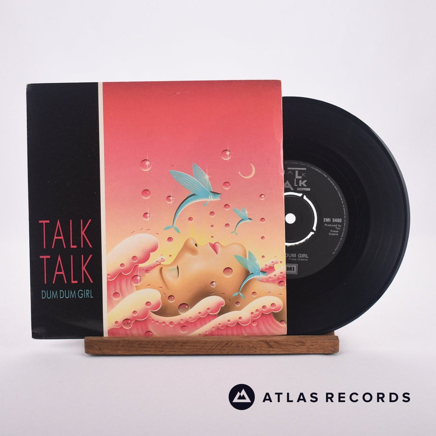 Talk Talk Dum Dum Girl 7" Vinyl Record - Front Cover & Record