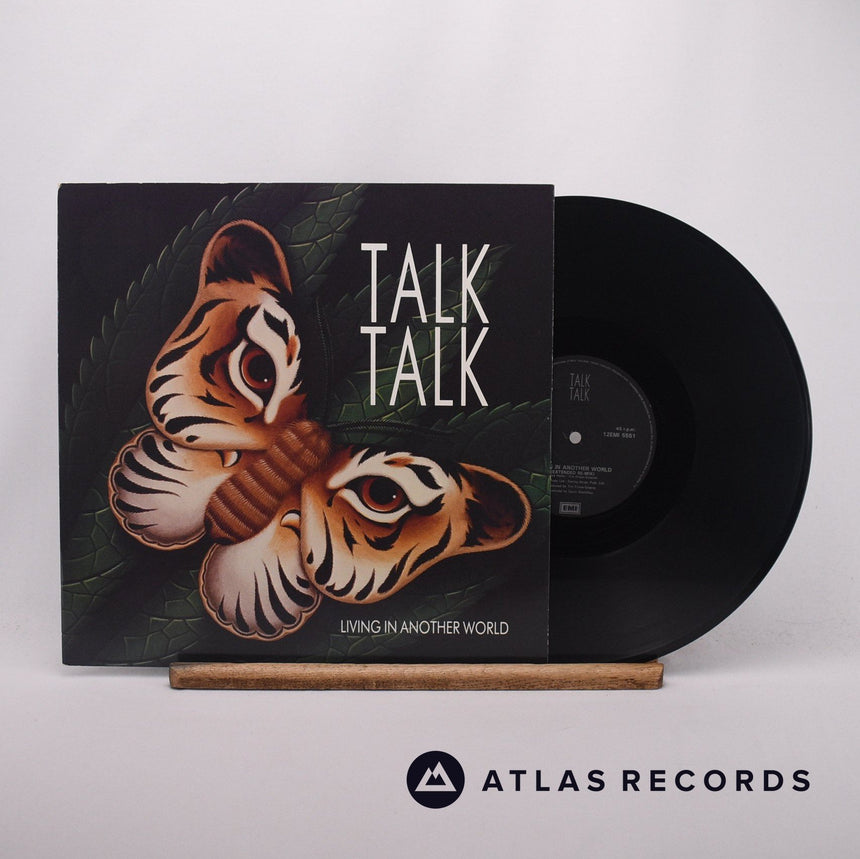 Talk Talk Living In Another World 12" Vinyl Record - Front Cover & Record