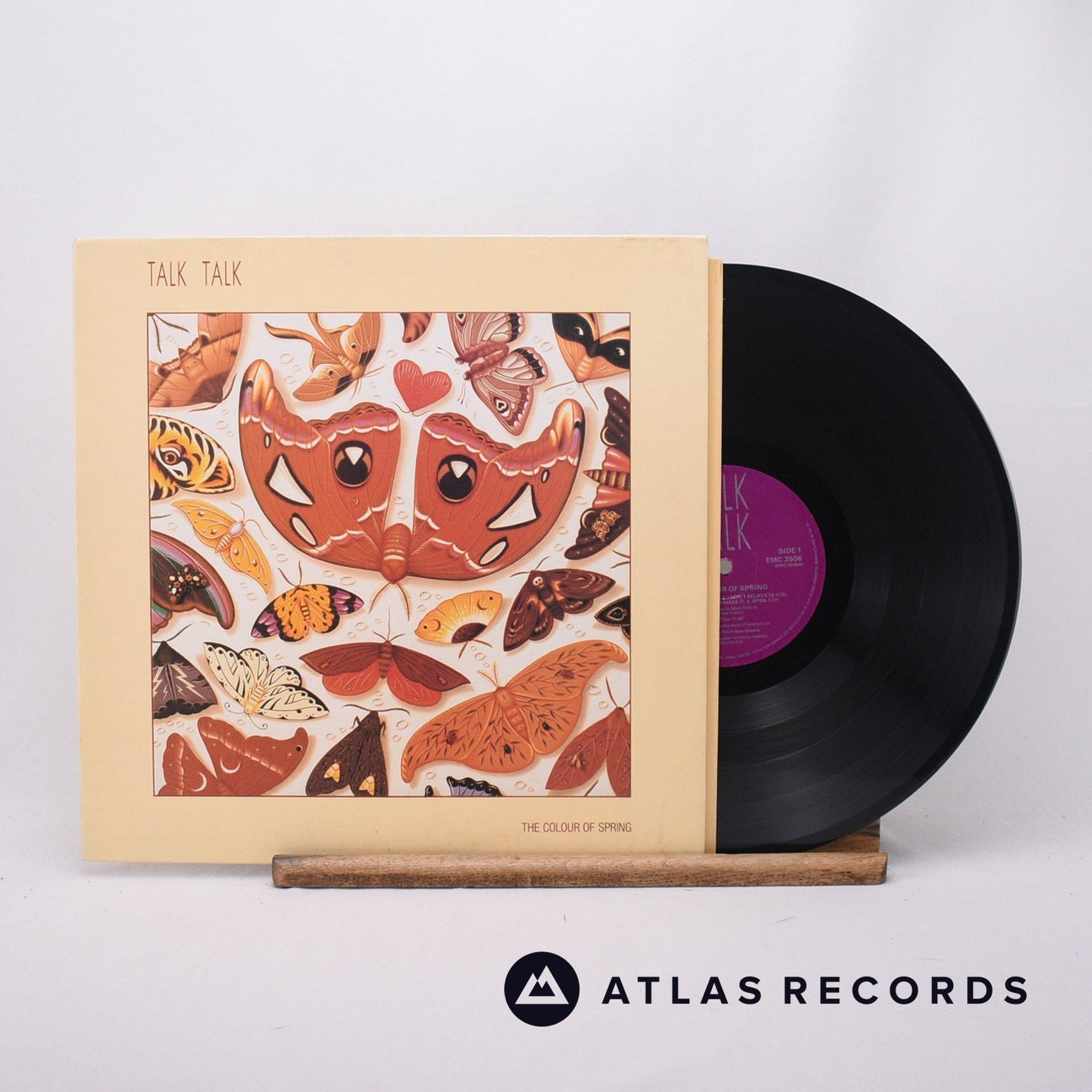 Talk Talk The Colour Of Spring LP Vinyl Record - Front Cover & Record