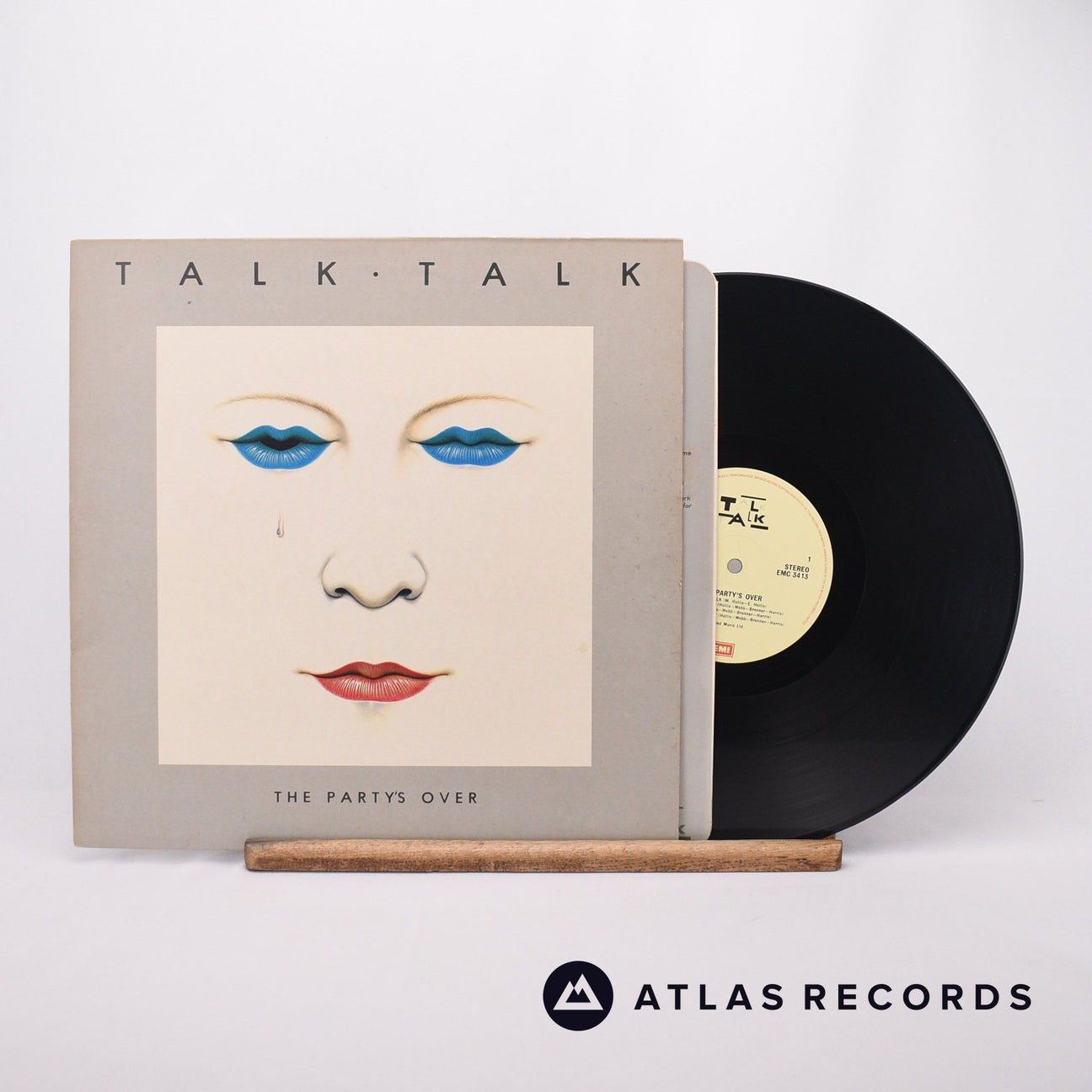 Talk Talk The Party's Over LP Vinyl Record - Front Cover & Record