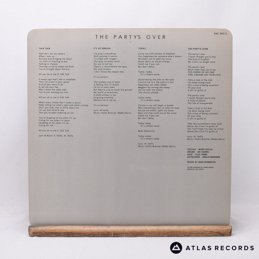 Talk Talk - The Party's Over - LP Vinyl Record - VG+/EX