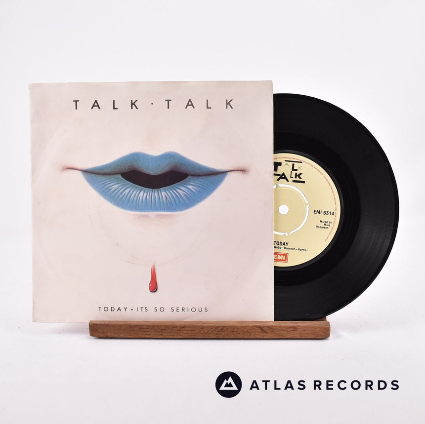 Talk Talk Today • It's So Serious 7" Vinyl Record - Front Cover & Record