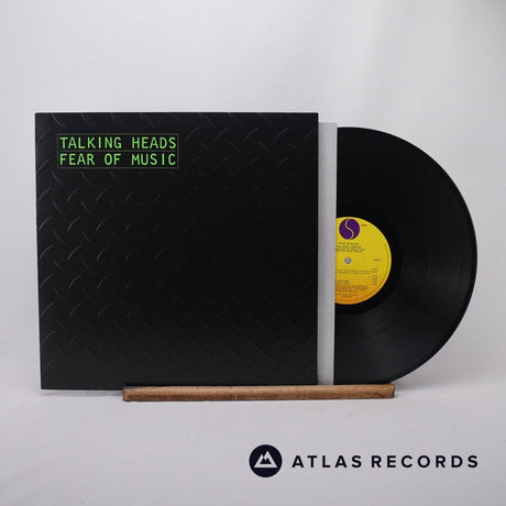 Talking Heads Fear Of Music LP Vinyl Record - Front Cover & Record
