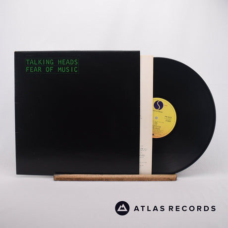 Talking Heads Fear Of Music LP Vinyl Record - Front Cover & Record