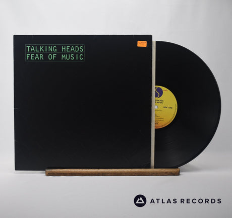 Talking Heads Fear Of Music LP Vinyl Record - Front Cover & Record