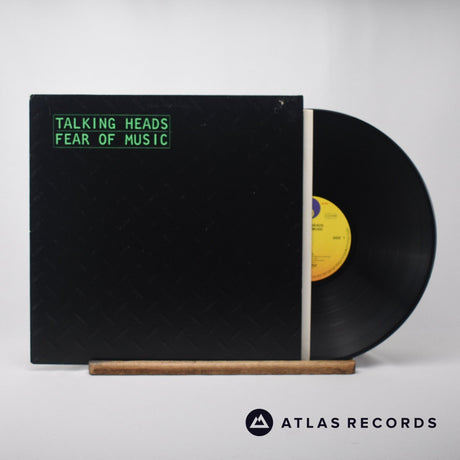 Talking Heads Fear Of Music LP Vinyl Record - Front Cover & Record