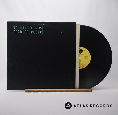 Talking Heads Fear Of Music LP Vinyl Record - Front Cover & Record