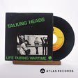 Talking Heads Life During Wartime 7" Vinyl Record - Front Cover & Record