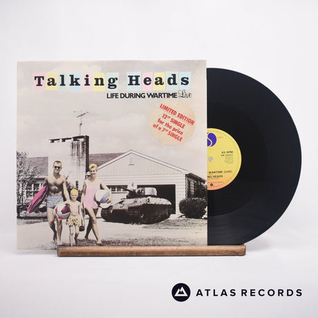 Talking Heads Life During Wartime 12" Vinyl Record - Front Cover & Record