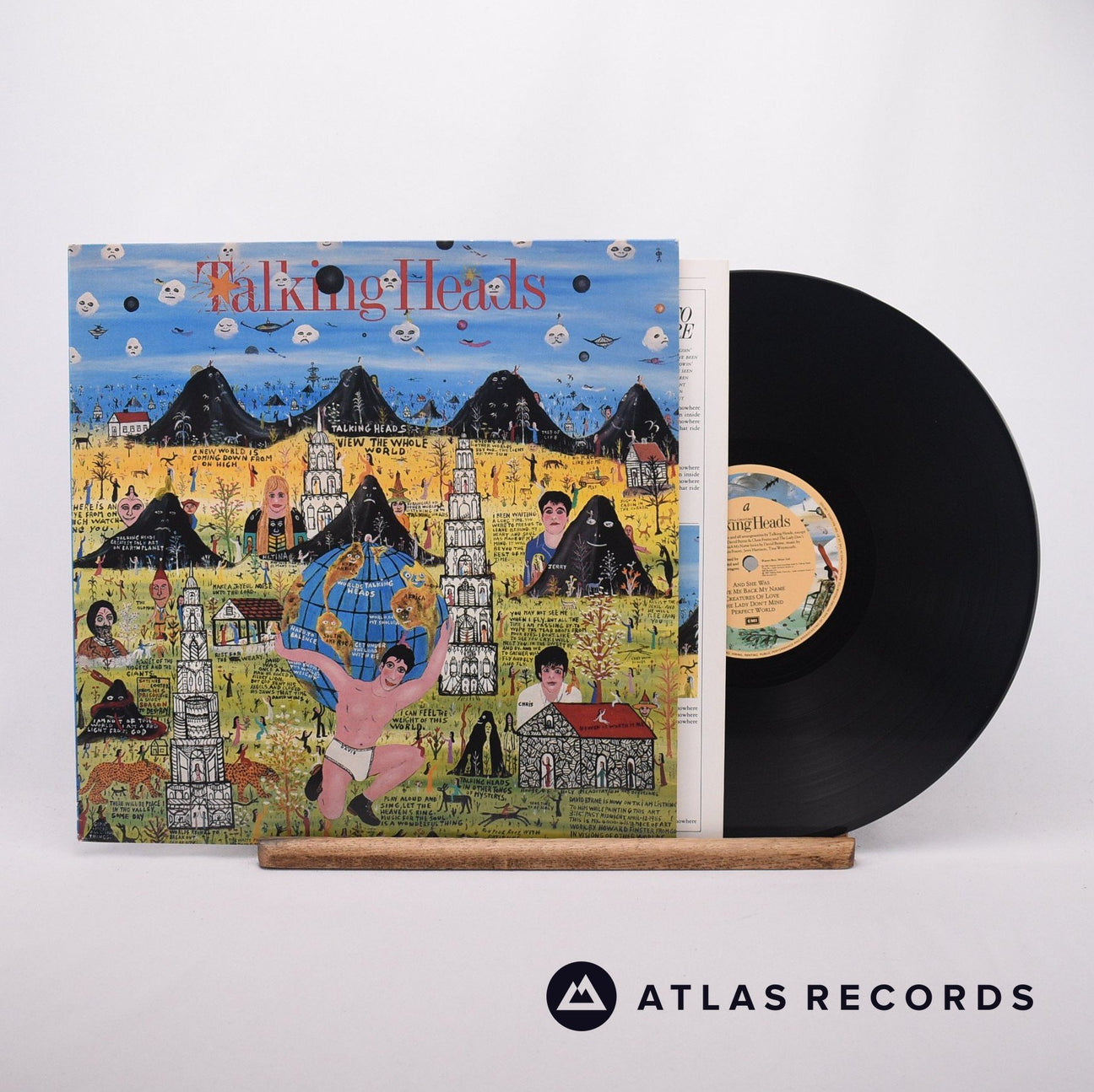 Talking Heads Little Creatures LP Vinyl Record - Front Cover & Record