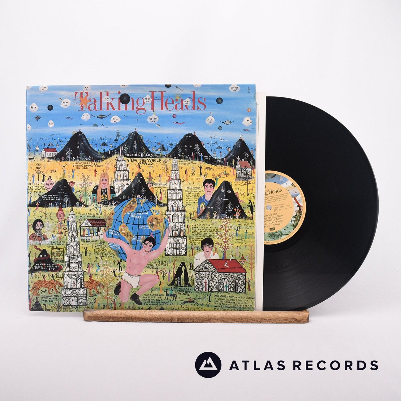 Talking Heads Little Creatures LP Vinyl Record - Front Cover & Record