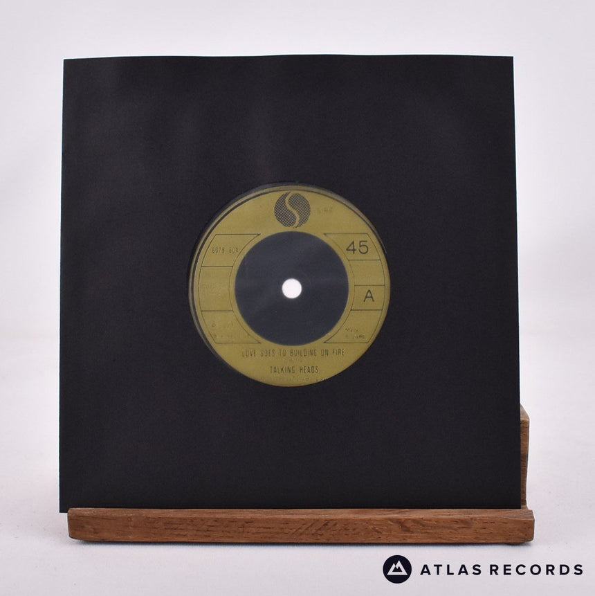 Talking Heads Love Goes To Building On Fire 7" Vinyl Record - In Sleeve