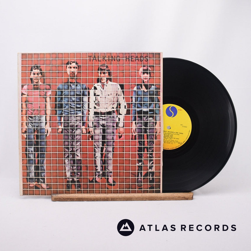 Talking Heads More Songs About Buildings And Food LP Vinyl Record - Front Cover & Record