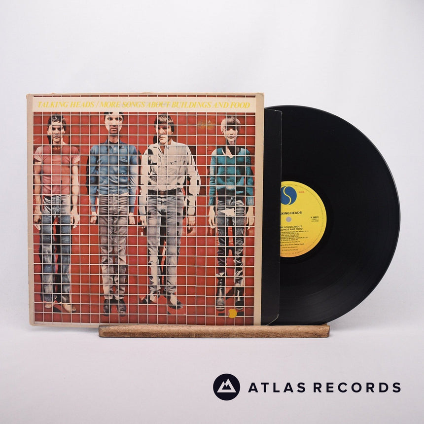 Talking Heads More Songs About Buildings And Food LP Vinyl Record - Front Cover & Record
