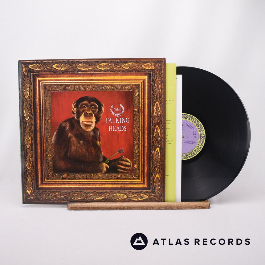 Talking Heads Naked LP Vinyl Record - Front Cover & Record