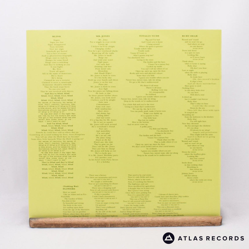 Talking Heads - Naked - Insert LP Vinyl Record - EX/EX