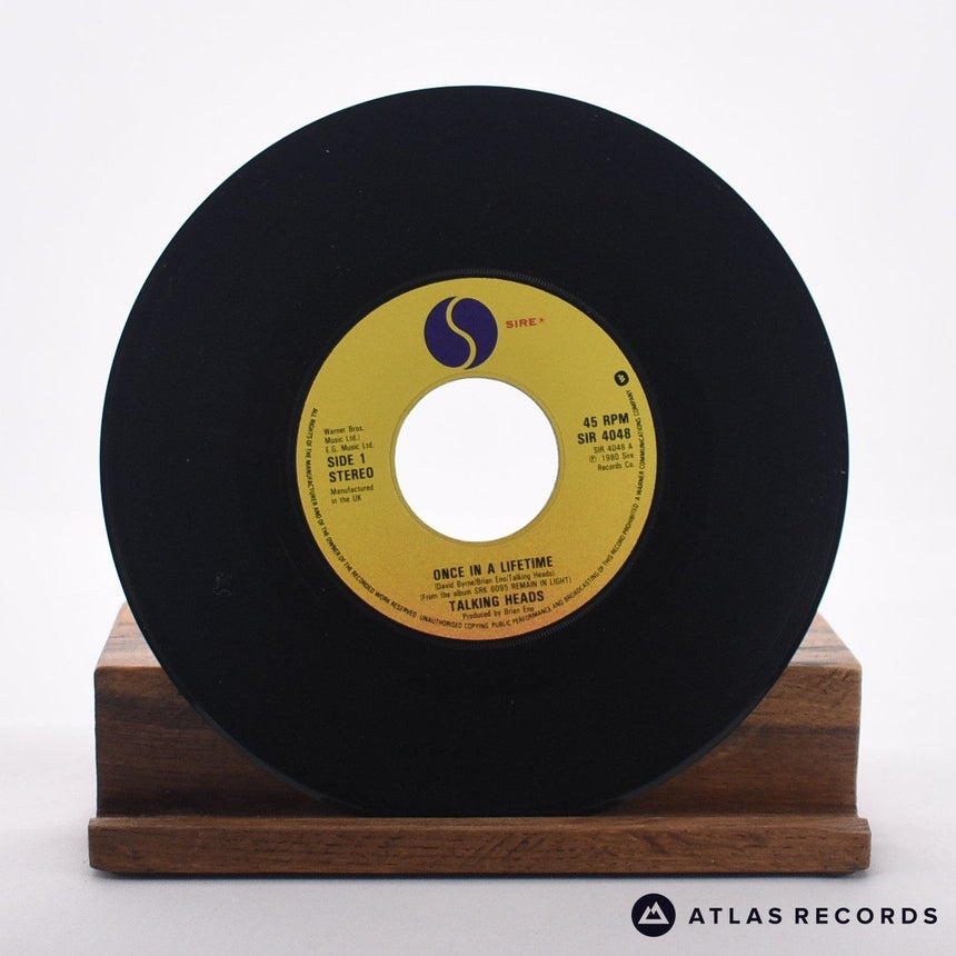 Talking Heads - Once In A Lifetime - 7" Vinyl Record - VG+/EX