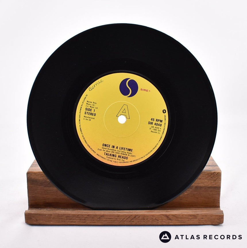 Talking Heads - Once In A Lifetime - 7" Vinyl Record - EX/VG+