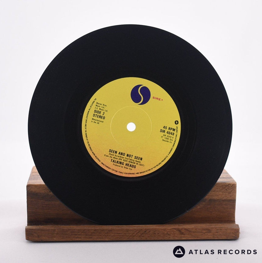 Talking Heads - Once In A Lifetime - 7" Vinyl Record - VG+/VG+