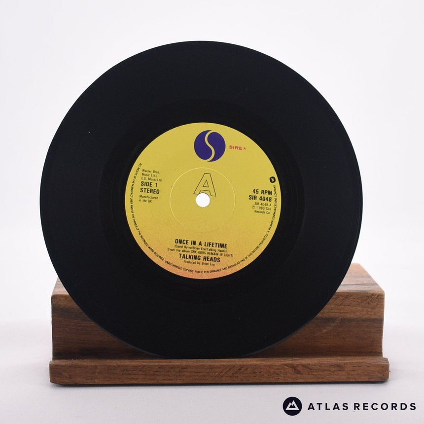 Talking Heads - Once In A Lifetime - 7" Vinyl Record - VG+/VG+