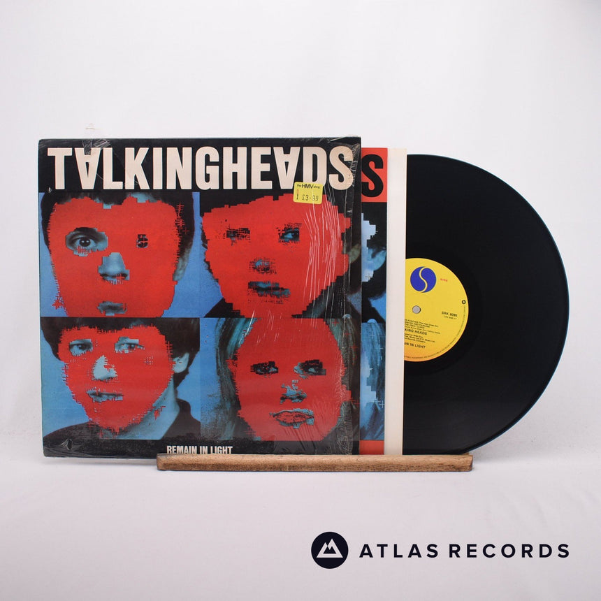 Talking Heads Remain In Light LP Vinyl Record - Front Cover & Record