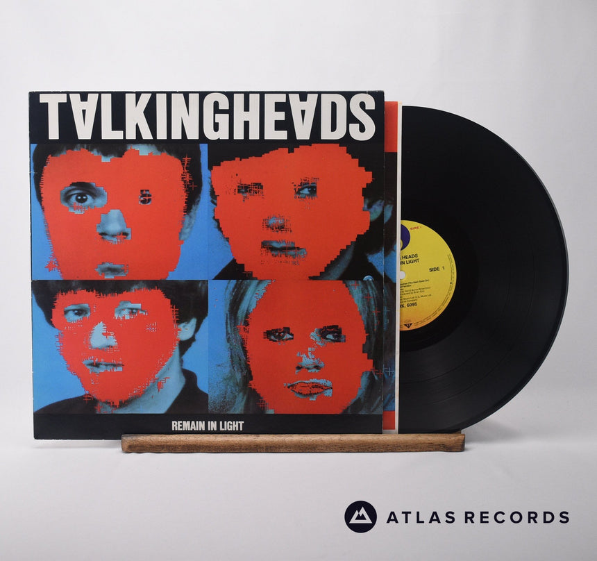 Talking Heads Remain In Light LP Vinyl Record - Front Cover & Record