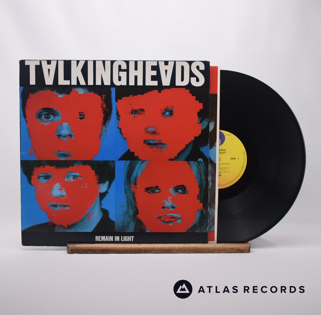 Talking Heads Remain In Light LP Vinyl Record - Front Cover & Record