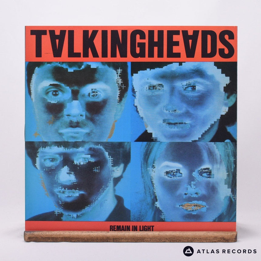 Talking Heads - Remain In Light - Lyric Sheet +A +B LP Vinyl Record - VG+/EX