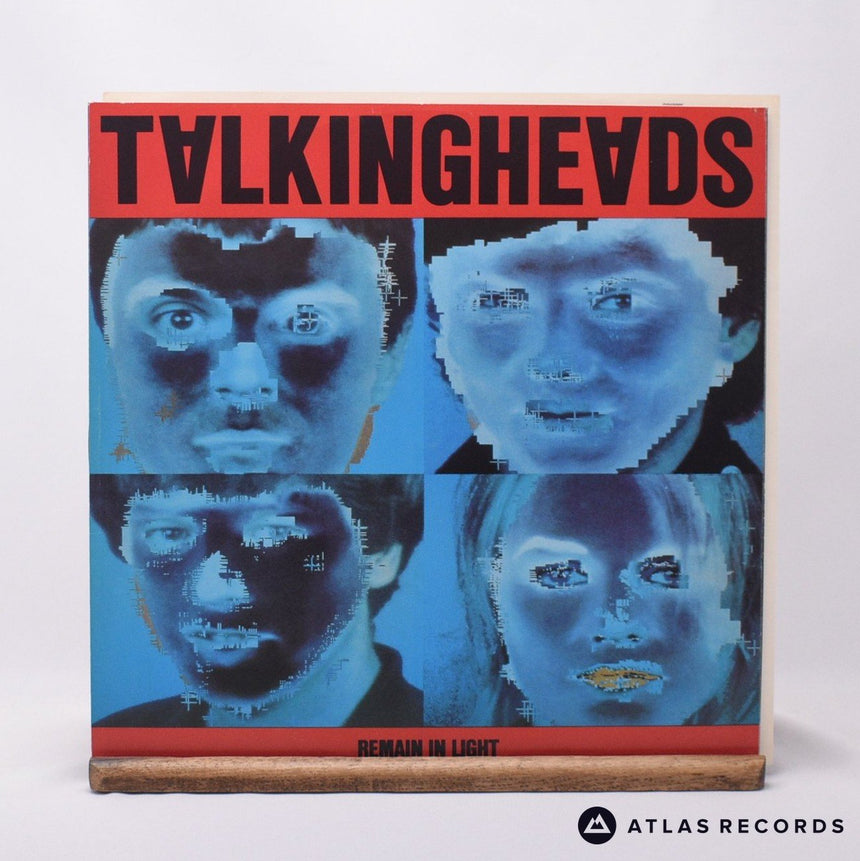 Talking Heads - Remain In Light - Lyric Sheet +A +B LP Vinyl Record - VG+/VG+