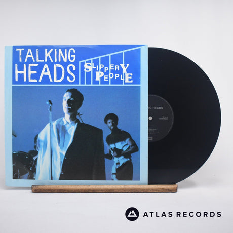 Talking Heads Slippery People 12" Vinyl Record - Front Cover & Record