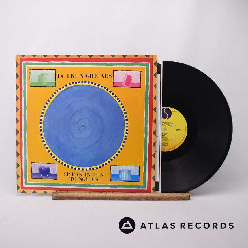 Talking Heads Speaking In Tongues LP Vinyl Record - Front Cover & Record