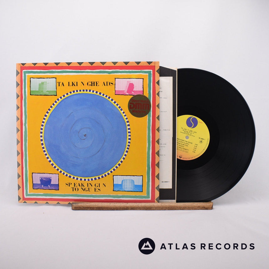 Talking Heads Speaking In Tongues LP Vinyl Record - Front Cover & Record