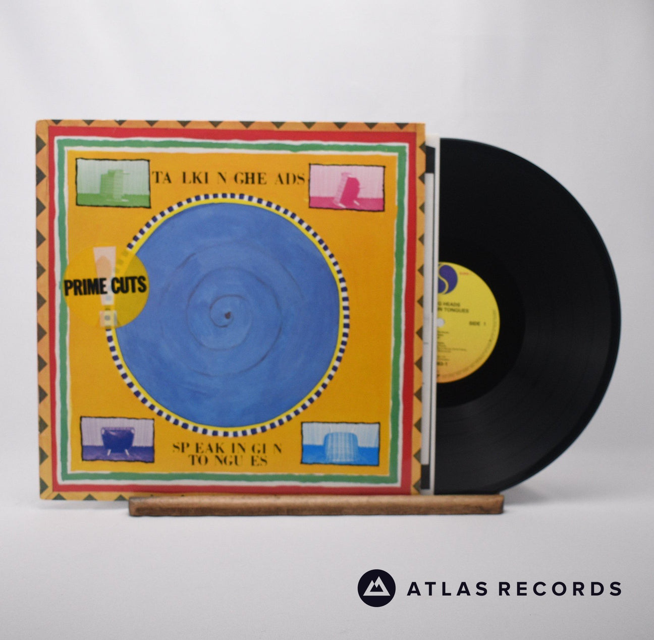 Talking Heads Speaking In Tongues LP Vinyl Record - Front Cover & Record