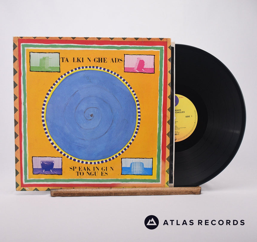 Talking Heads Speaking In Tongues LP Vinyl Record - Front Cover & Record