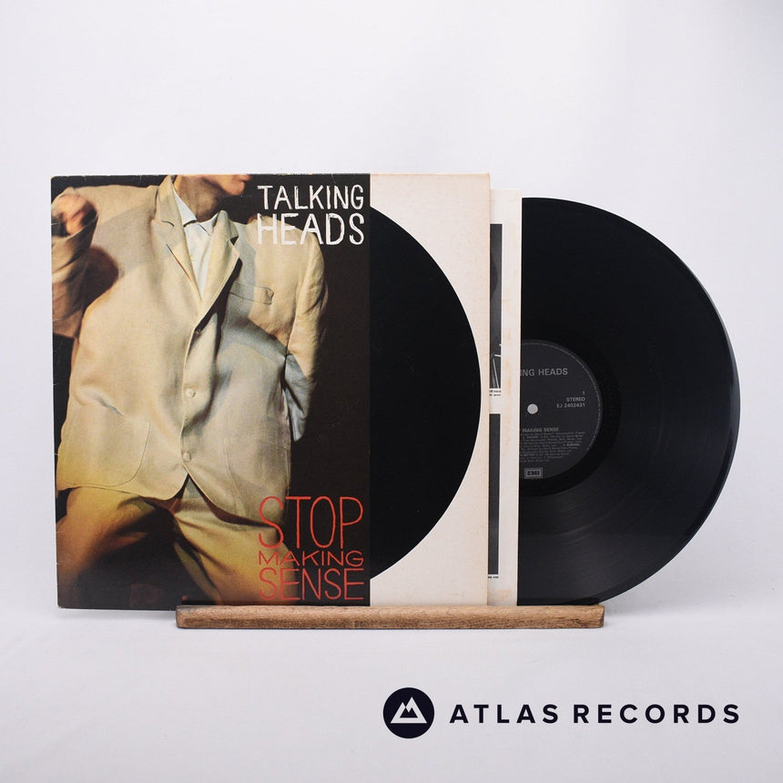Talking Heads Stop Making Sense LP Vinyl Record - Front Cover & Record
