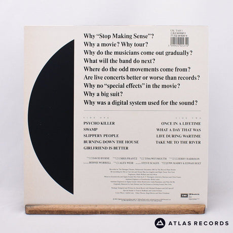 Talking Heads - Stop Making Sense - A-1 B-1 LP Vinyl Record - EX/EX