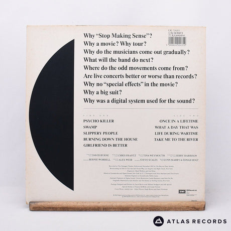 Talking Heads - Stop Making Sense - A-1 B-1 LP Vinyl Record - VG+/VG+