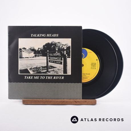 Talking Heads Take Me To The River 2 x 7" Vinyl Record - Front Cover & Record